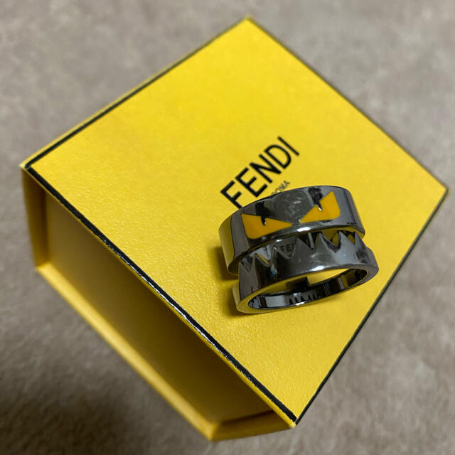 稀少】FENDI モンスター バグズ シルバー リング 21号 高質で安価