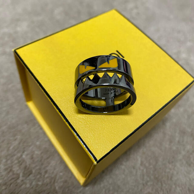 稀少】FENDI モンスター バグズ シルバー リング 21号 www