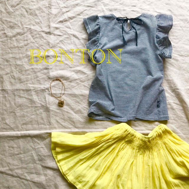 Bonpoint(ボンポワン)のボントン 8A スカート キッズ/ベビー/マタニティのキッズ服女の子用(90cm~)(スカート)の商品写真