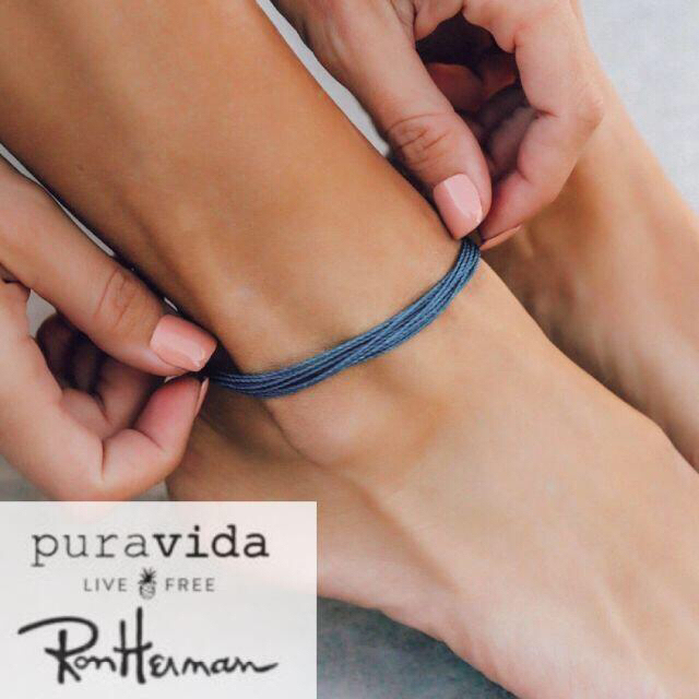 Ron Herman(ロンハーマン)のRonHerman★ベッカム愛用のPura Vida アンクレット★日本未発売  メンズのアクセサリー(アンクレット)の商品写真