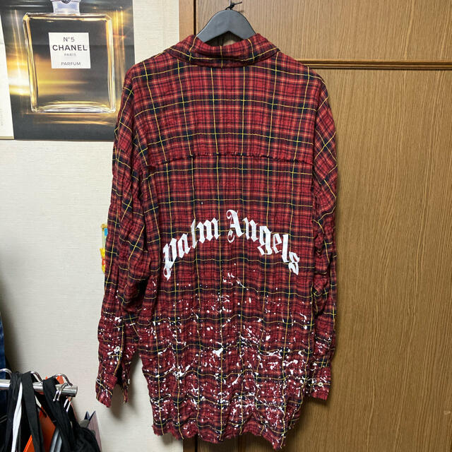 PALM ANGELS パーム エンジェルス　チェックシャツ