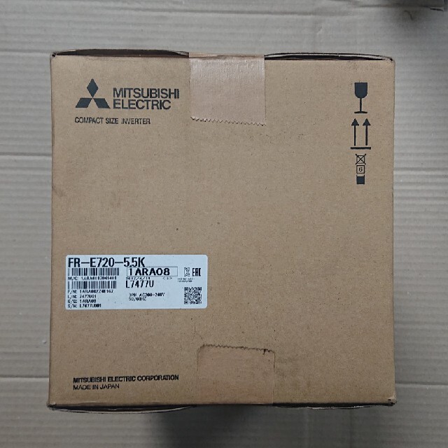 新品 未開封 三菱 産業用 インバータ FR-E720-5.5K - 工具/メンテナンス