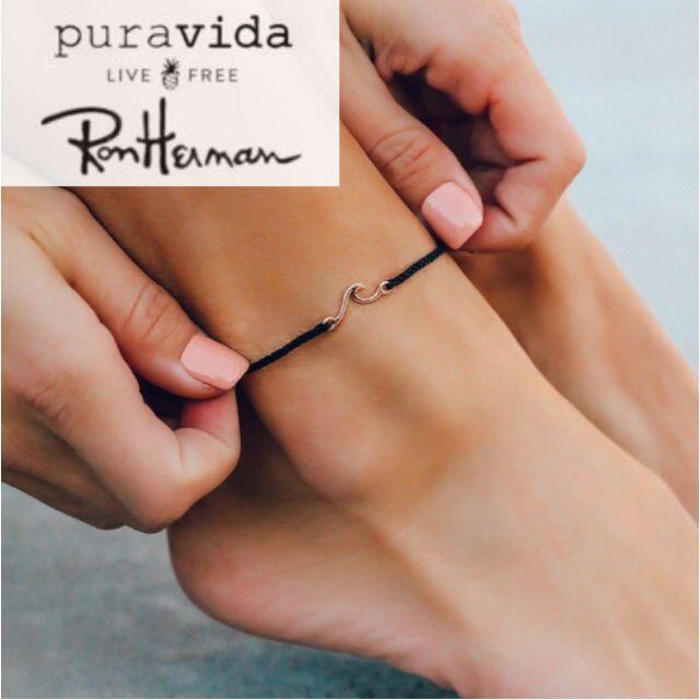 Ron Herman(ロンハーマン)のRonHerman★ベッカム愛用のPura Vida アンクレット★日本未発売  レディースのアクセサリー(アンクレット)の商品写真