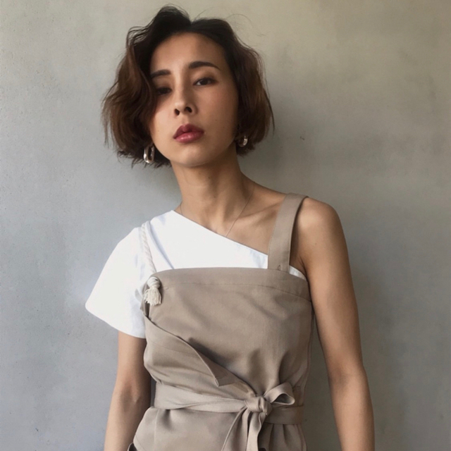 Ameri VINTAGE(アメリヴィンテージ)のAmeri vintage ROLL SET UP SKIRT 美品 レディースのレディース その他(セット/コーデ)の商品写真