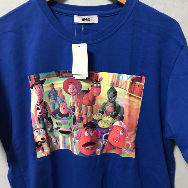 【新品】トイストーリー　ディズニー　tシャツ   グラフィック　ペアルック レディースのトップス(Tシャツ(半袖/袖なし))の商品写真