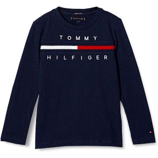 トミーヒルフィガー(TOMMY HILFIGER)のTOMMY HILFIGER BOYS フラッグロゴロングスリーブTシャツ(Tシャツ(長袖/七分))