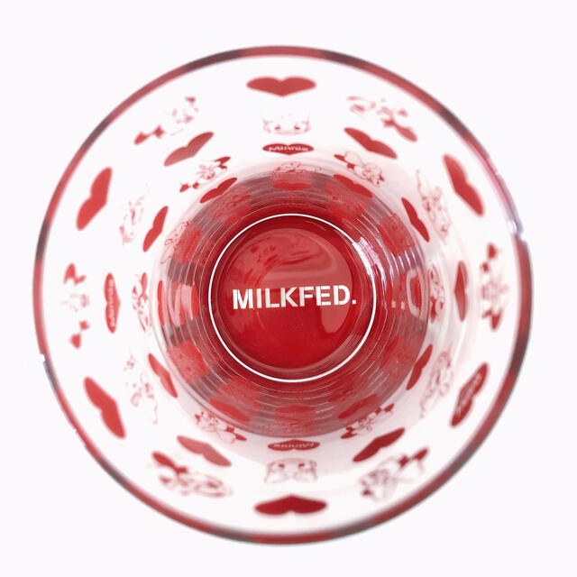 MILKFED.(ミルクフェド)の【値下げ】【未使用】MILKFED.   グラス　Disney エンタメ/ホビーのおもちゃ/ぬいぐるみ(キャラクターグッズ)の商品写真