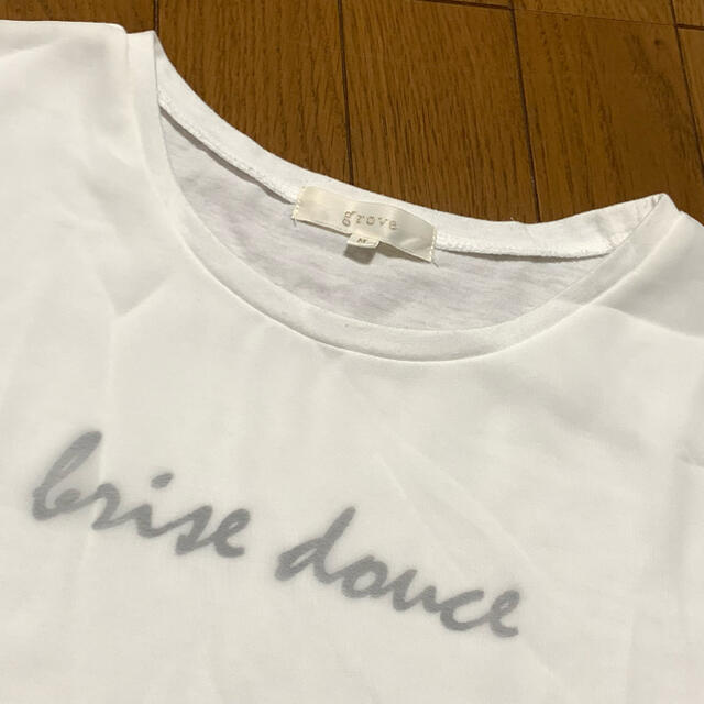 grove(グローブ)のgrove Tシャツ 白 メンズのトップス(Tシャツ/カットソー(半袖/袖なし))の商品写真