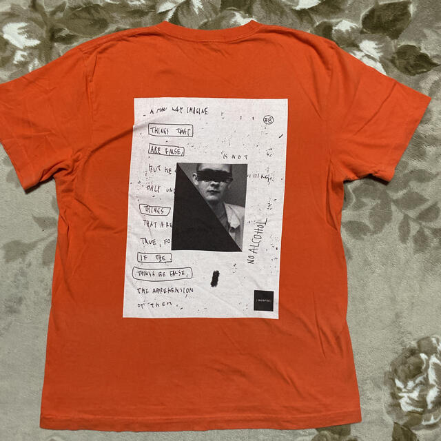 Jieda(ジエダ)のjieda tee tシャツ ジエダ　1 オレンジ　orange メンズのトップス(Tシャツ/カットソー(半袖/袖なし))の商品写真