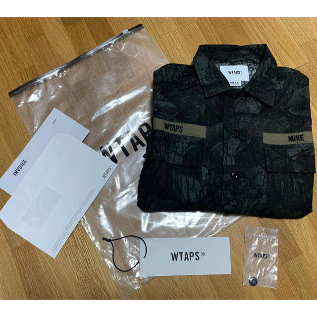 美品】WTAPS JUNGLE ダブルタップス カモ ジャングルシャツ 【送料0円