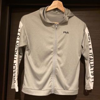 フィラ(FILA)のFILA ラッシュガード 水着 130cm キッズ ジュニア グレー パーカー(水着)