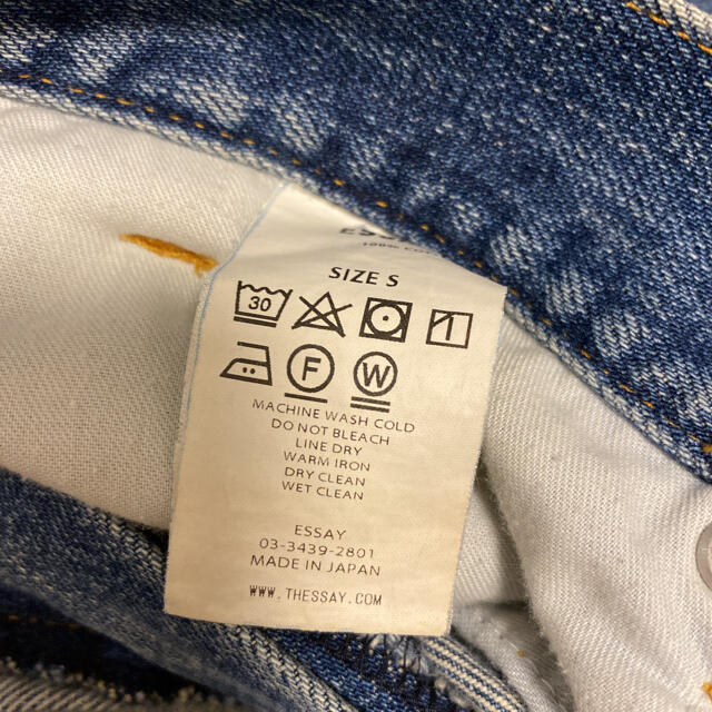 ESSAY dekabaki denim メンズのパンツ(デニム/ジーンズ)の商品写真