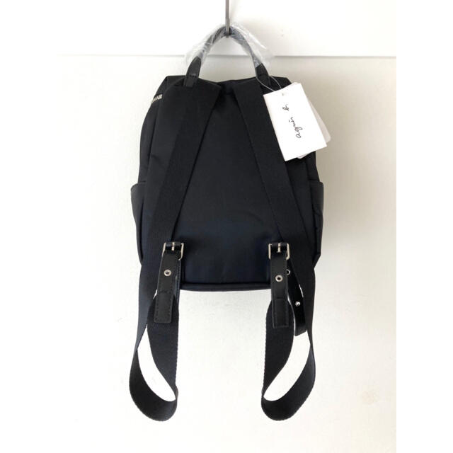 新品未使用】アニエスベー/ミニバックパック/リュックサック/ブラック-