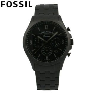 フォッシル(FOSSIL)のFOSSIL FS5697 ステンレス ブラック(腕時計(アナログ))