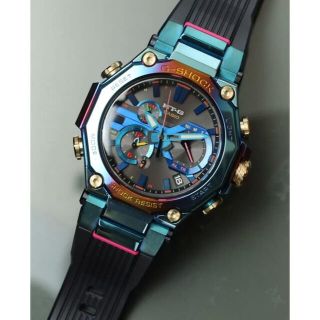 ジーショック(G-SHOCK)の限定☆G-SHOCK MTG-B2000-2AJR 鳳凰　ブルーフェニックス(腕時計(アナログ))