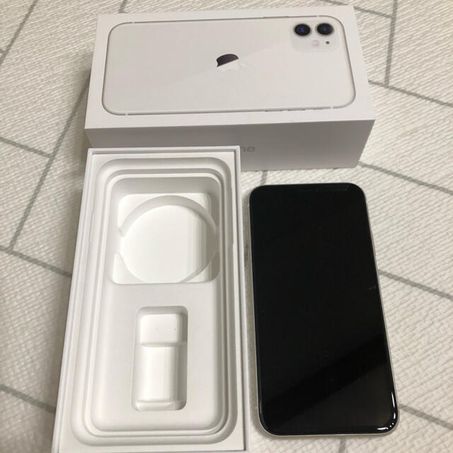 スマートフォン本体iPhone 11 128GB バッテリー100%