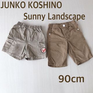 コシノジュンコ(JUNKO KOSHINO)の男の子　ショートパンツ2枚セット(パンツ/スパッツ)