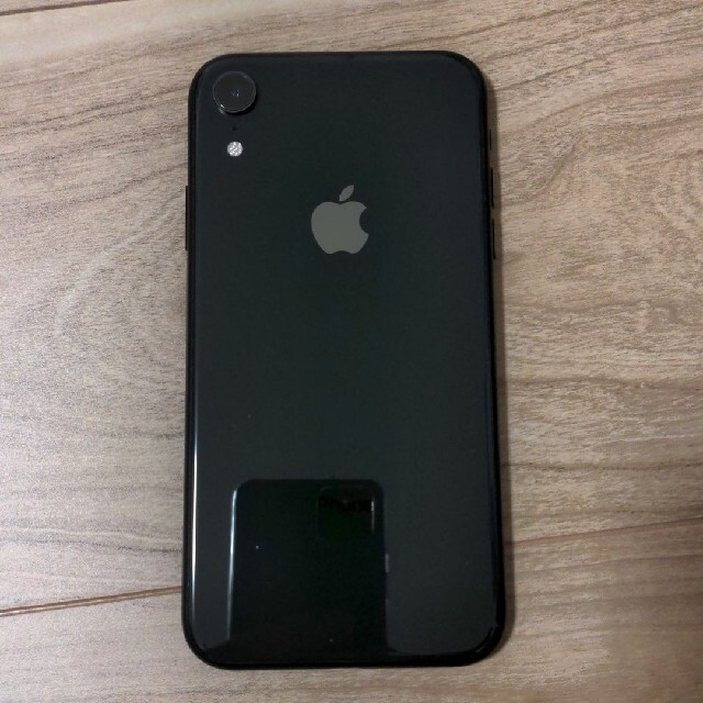 iPhone(アイフォーン)のiPhone XR Black 64GB SIMフリー スマホ/家電/カメラのスマートフォン/携帯電話(スマートフォン本体)の商品写真