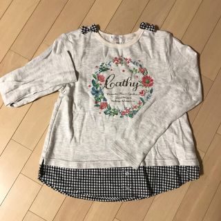 マザウェイズ(motherways)のマザウェイズ☆重ね着風カットソー(Tシャツ/カットソー)