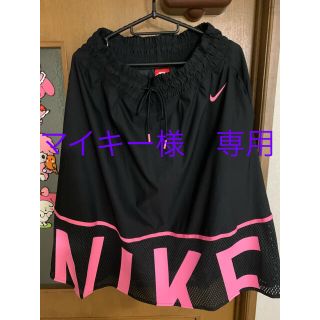 ナイキ(NIKE)のナイキ　スカート　Lサイズ　ピンク(ひざ丈スカート)