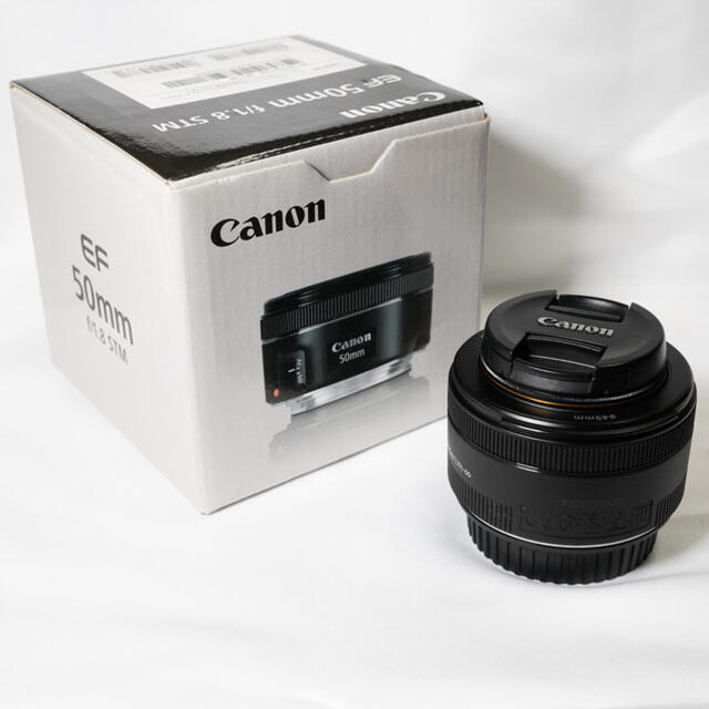 Canon EF50mm F1.8 STM  レンズフィルター付き