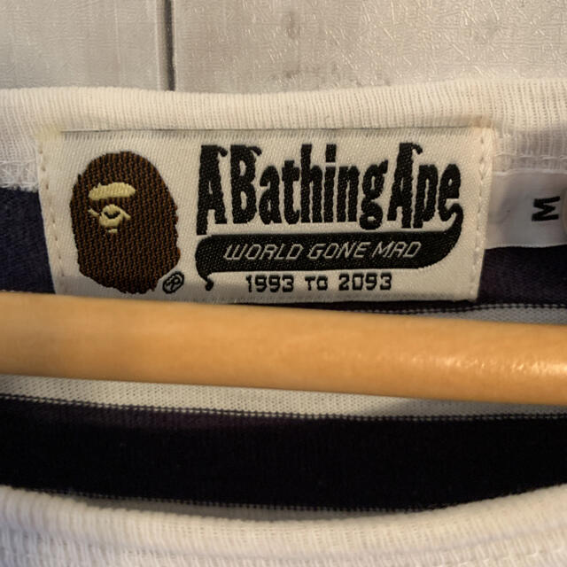 A BATHING APE(アベイシングエイプ)の【大人気SALE品】A Bathing Ape エイプ　ロンT メンズのトップス(Tシャツ/カットソー(七分/長袖))の商品写真