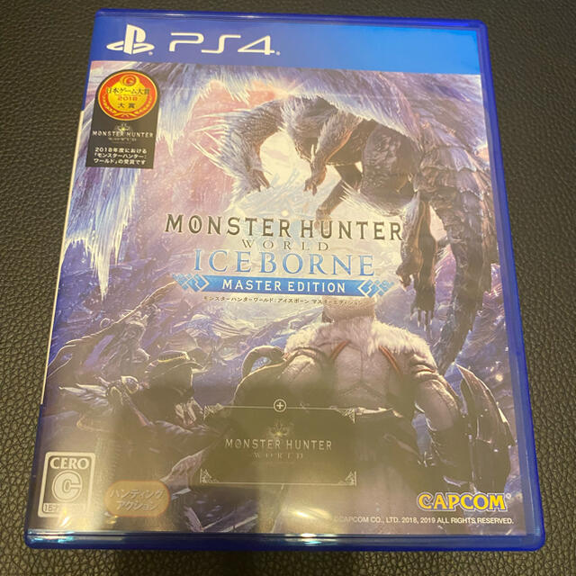 中古美品モンスターハンターワールド：アイスボーン マスターエディション PS4 エンタメ/ホビーのゲームソフト/ゲーム機本体(家庭用ゲームソフト)の商品写真