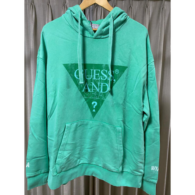 WIND AND SEA GUESS PULLOVER PARKA グレー S