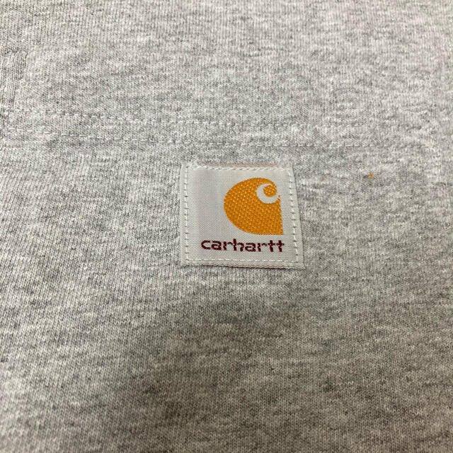 carhartt(カーハート)の【タグ付】K87半袖ポケット付Tシャツ ヘザーグレー メンズのトップス(Tシャツ/カットソー(半袖/袖なし))の商品写真