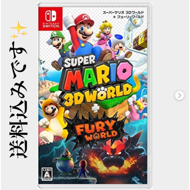 スーパーマリオ 3D WORLD+FURY WORLD Switch スイッチ
