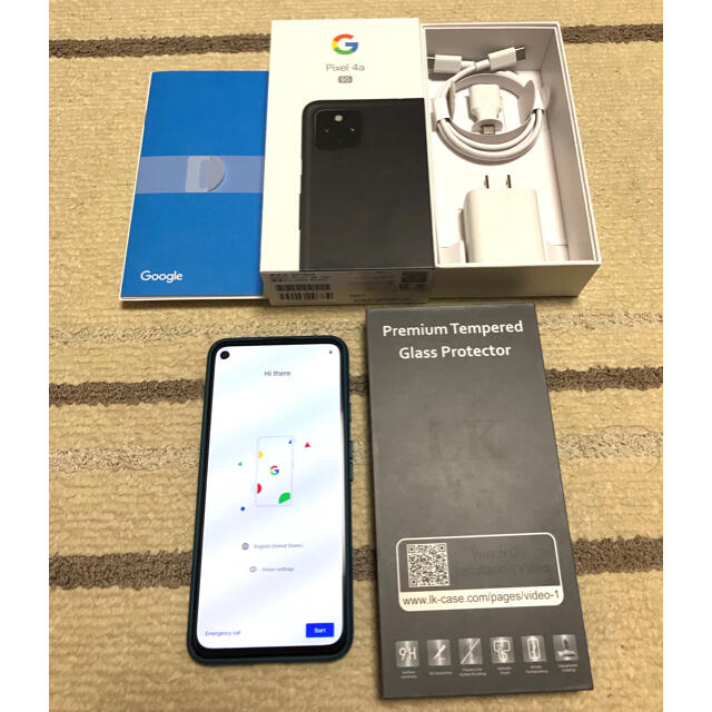 Pixel 4a（5G）ブラック　SoftBank SIMロック解除品