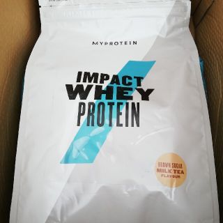 マイプロテイン(MYPROTEIN)のホエイプロテイン　2.5kg　黒糖ミルクティー　ミルクティ(プロテイン)