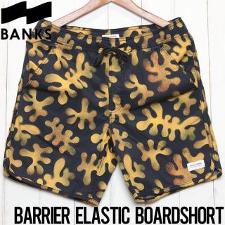 BANKS バンクス BARRIER ELASTIC BOARDSHORT(サーフィン)