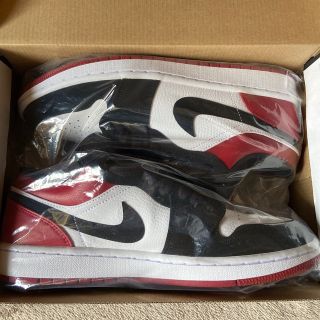 ナイキ(NIKE)のAIR JORDAN 1 LOW 'BLACK TOE'(スニーカー)