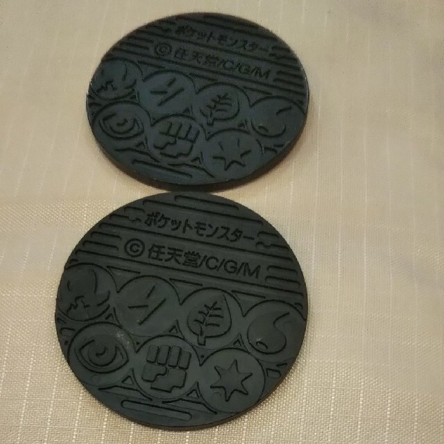 ポケモン(ポケモン)のポケモンカード 初期 コイン 2個セット pokemoncard coin x2 エンタメ/ホビーのコレクション(その他)の商品写真