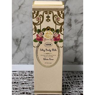 サボン(SABON)のSABON シルキーボディミルク ホワイト・ローズ 新品未使用(ボディローション/ミルク)