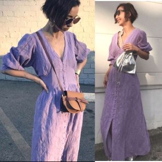 Ameri VINTAGE - Ameri 美品 コットン フラワー レース