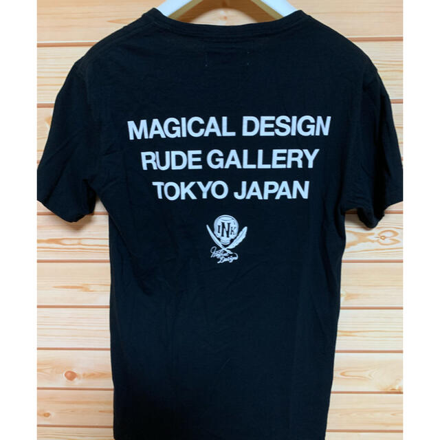 RUDE GALLERY(ルードギャラリー)のルードギャラリー　INK マジカルデザイン　L 黒　状態良 メンズのトップス(Tシャツ/カットソー(半袖/袖なし))の商品写真