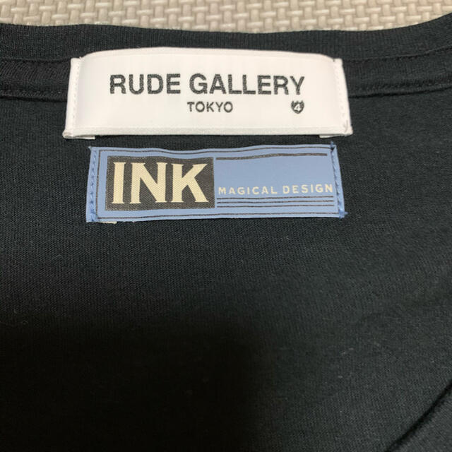 RUDE GALLERY(ルードギャラリー)のルードギャラリー　INK マジカルデザイン　L 黒　状態良 メンズのトップス(Tシャツ/カットソー(半袖/袖なし))の商品写真