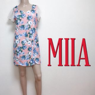 ミーア(MIIA)の文句なし♪ミーア お出かけローズワンピース♡ノエラ ジルスチュアート(ミニワンピース)