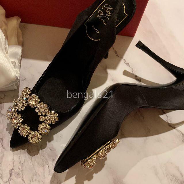 ロジェヴィヴィエ パテントレザー ビジュー ミュール セール】ロジェ ヴィヴィエ Roger Vivier ROGER VIVIER パテント