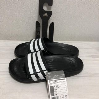 アディダス(adidas)のアディダス　サンダル　adidas 28.5cm ブラック(サンダル)