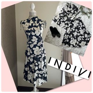 インディヴィ(INDIVI)のおまとめ専用♡INDIVI インディヴィ　モノトーン　セットアップ♡(セット/コーデ)