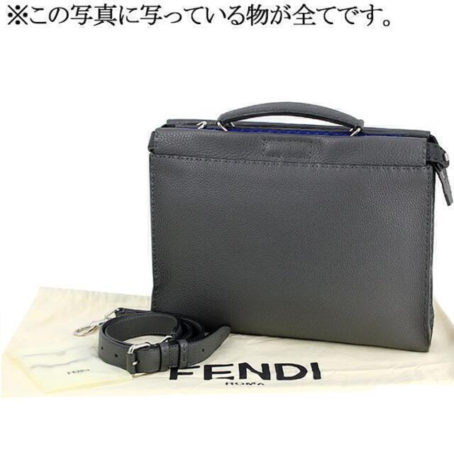 FENDI - FENDI ビジネスバッグ メンズ グレー ピーカブー フェンディ