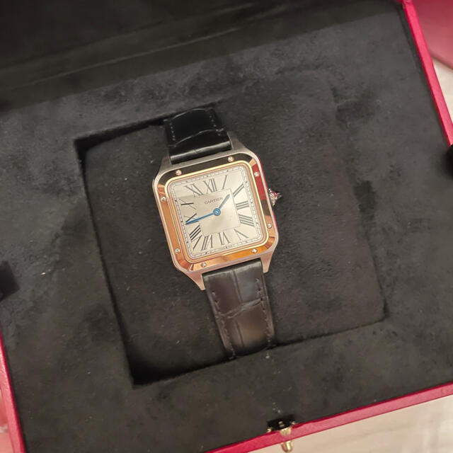 Cartier(カルティエ)のCartier サントスデュモンウォッチ レディースのファッション小物(腕時計)の商品写真