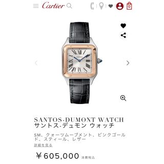 カルティエ(Cartier)のCartier サントスデュモンウォッチ(腕時計)