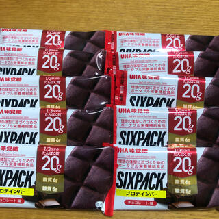 ユーハミカクトウ(UHA味覚糖)のUHA味覚糖　プロテインバー　SIXPACK   チョコレート味(プロテイン)