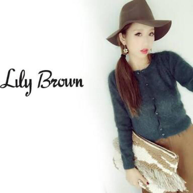 Lily Brown(リリーブラウン)のリリーブラウン♡グリーンカーディガン♡ レディースのトップス(カーディガン)の商品写真