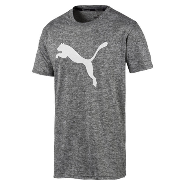 PUMA(プーマ)のPUMA プーマ トレーニング半袖Tシャツ プーマヘザーキャット灰 メンズM新品 スポーツ/アウトドアのテニス(ウェア)の商品写真