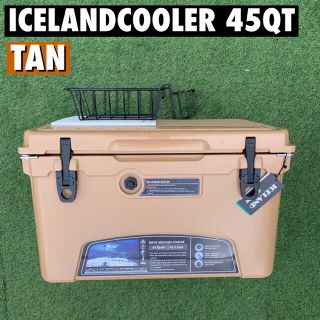 新品未使用 アイスランドクーラーボックス 45QT ICELAND cooler(その他)